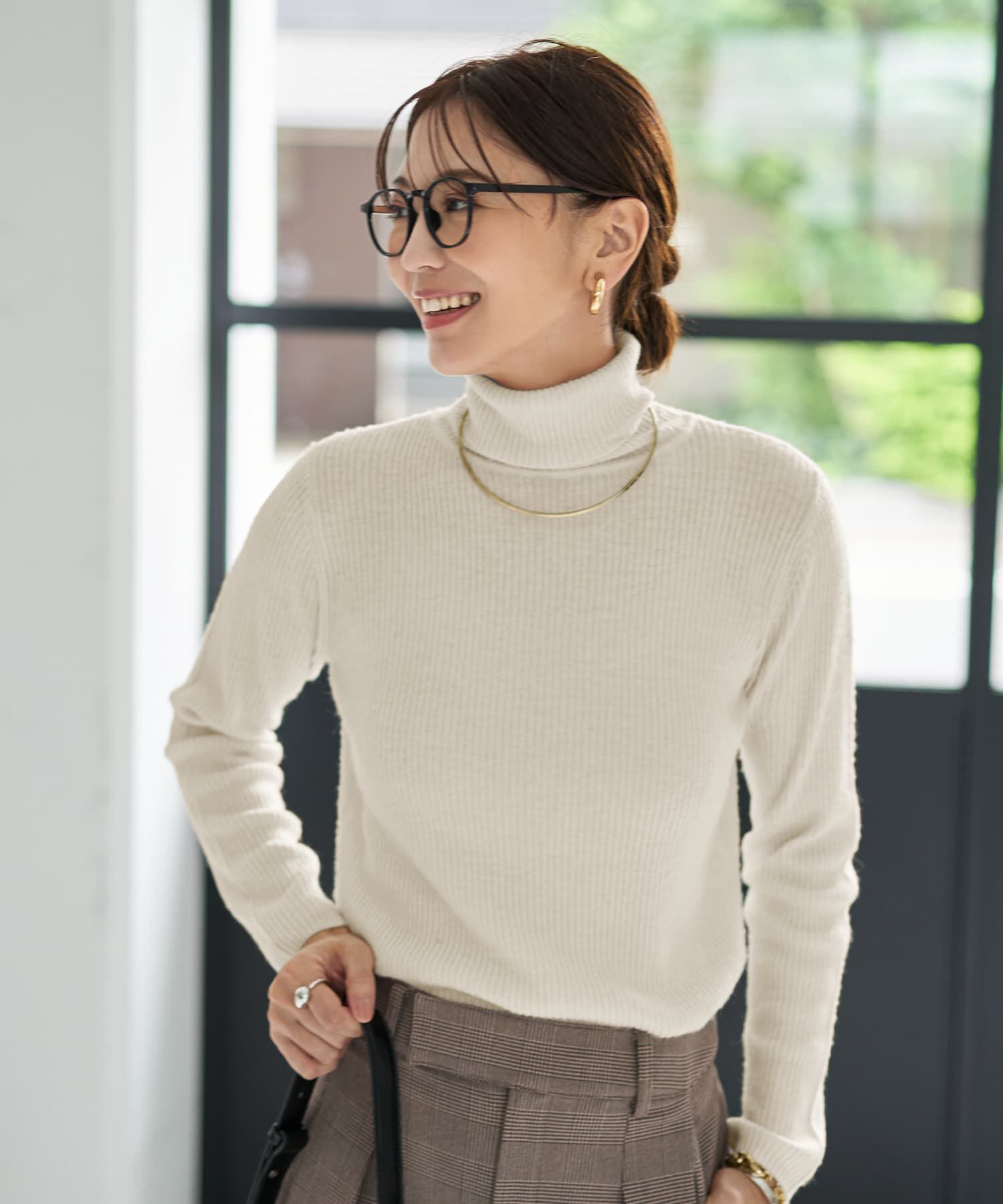 メンズファッションなら|【スタイルデリ/STYLE DELI】 カシミヤ混リブタートルニットトップス