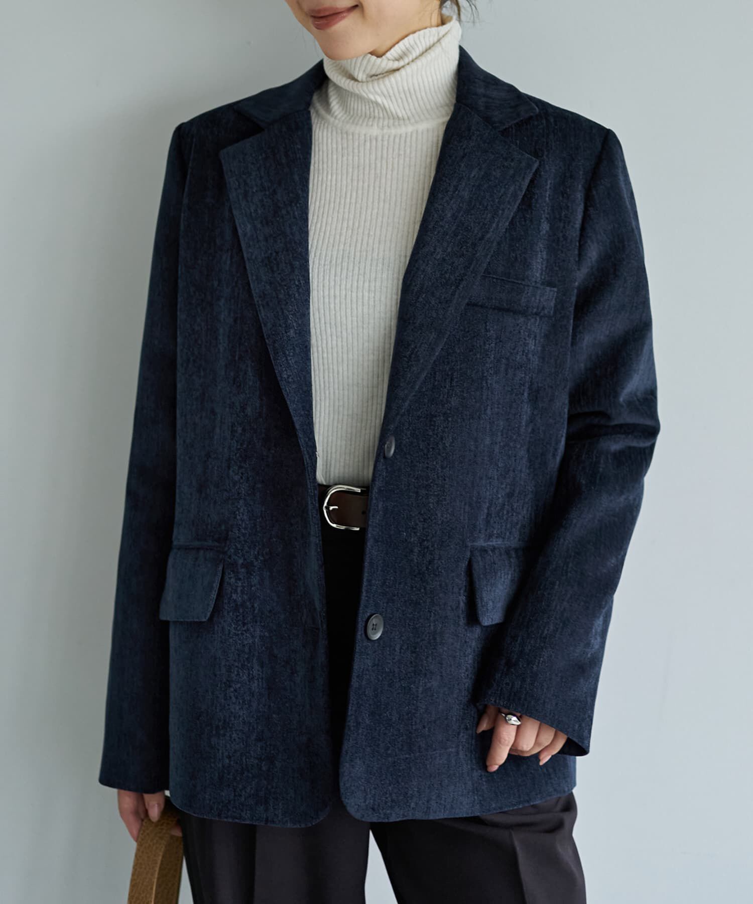 メンズファッションの一押し|【スタイルデリ/STYLE DELI】 ベルベット調テーラードジャケット