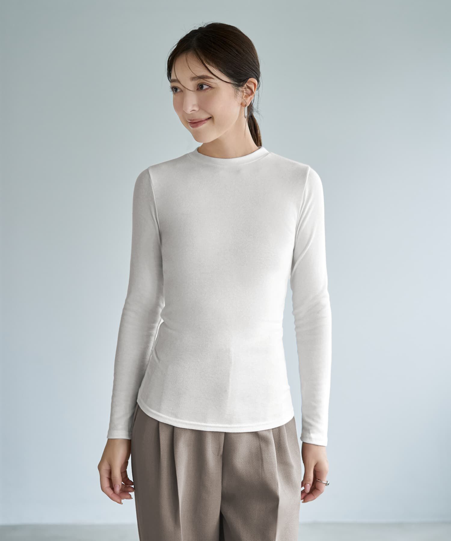 メンズファッションオススメ|【スタイルデリ/STYLE DELI】 首元から出す重ね着用やわらかインナートップス