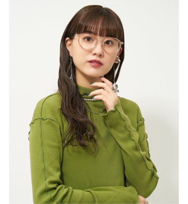 Zoff｜AOI IHARA クリア サングラス （UV100%カット クリアレンズ