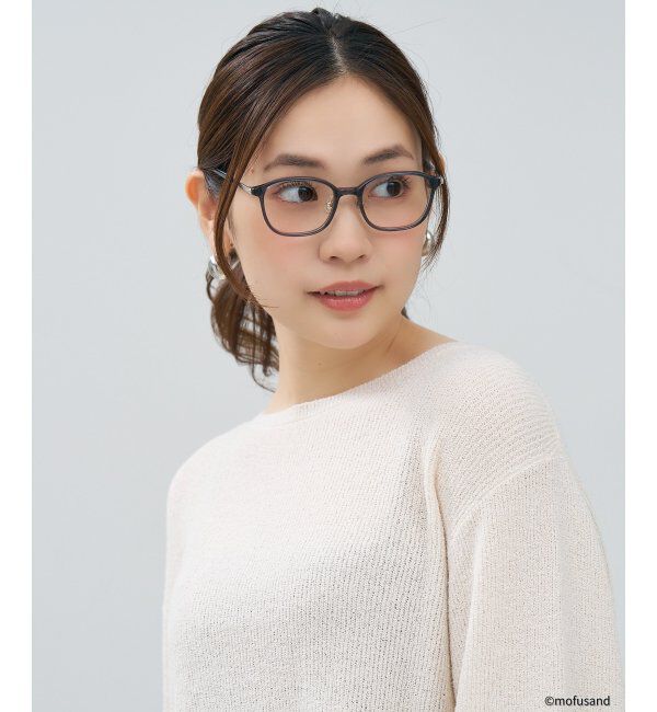 モテ系ファッションメンズ|【ゾフ/Zoff】 Zoff｜mofusand ウェリントン型 メガネ | モフサンド [PREMIUMモデル] 伊達・度付き眼鏡 レンズ交換券付