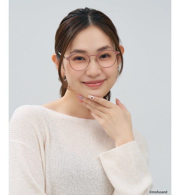 人気メンズファッション|【ゾフ/Zoff】 Zoff｜mofusand ボストン型 メガネ | モフサンド [PREMIUMモデル] 伊達・度付き眼鏡 レンズ交換券付