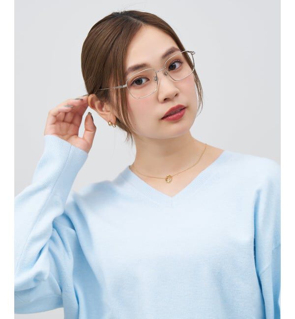 メンズファッションなら|【ゾフ/Zoff】 ウェリントン 四角 メガネ | メタルフレーム 眼鏡 伊達メガネ 度付き 度なし ユニセックス レンズ交換券付