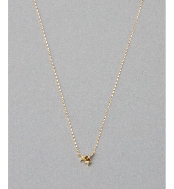 【エテ/ete】 [Winter Treat｜VERY MERRY] K18YG ダイヤモンド ホーリー ネックレス