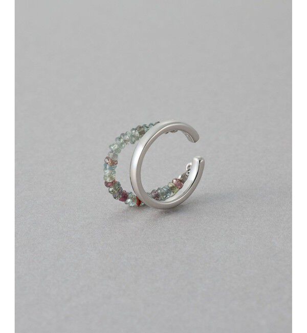 【エテ/ete】 [フォーチュン] マルチストーン イヤーカフ /Grace