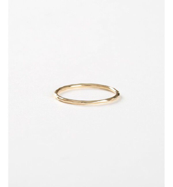 モテ系ファッションメンズ|【ジュエッテ/Jouete】 K10YG レイヤー クラフト リング