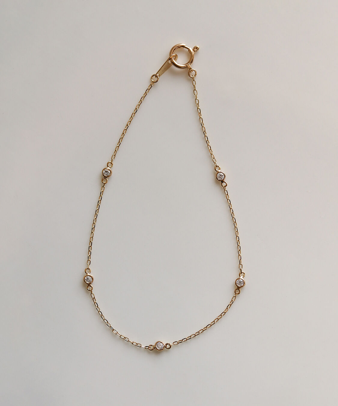 【キュイキュイ/cui-cui】 ダイヤモンド ブレスレット | K10YG