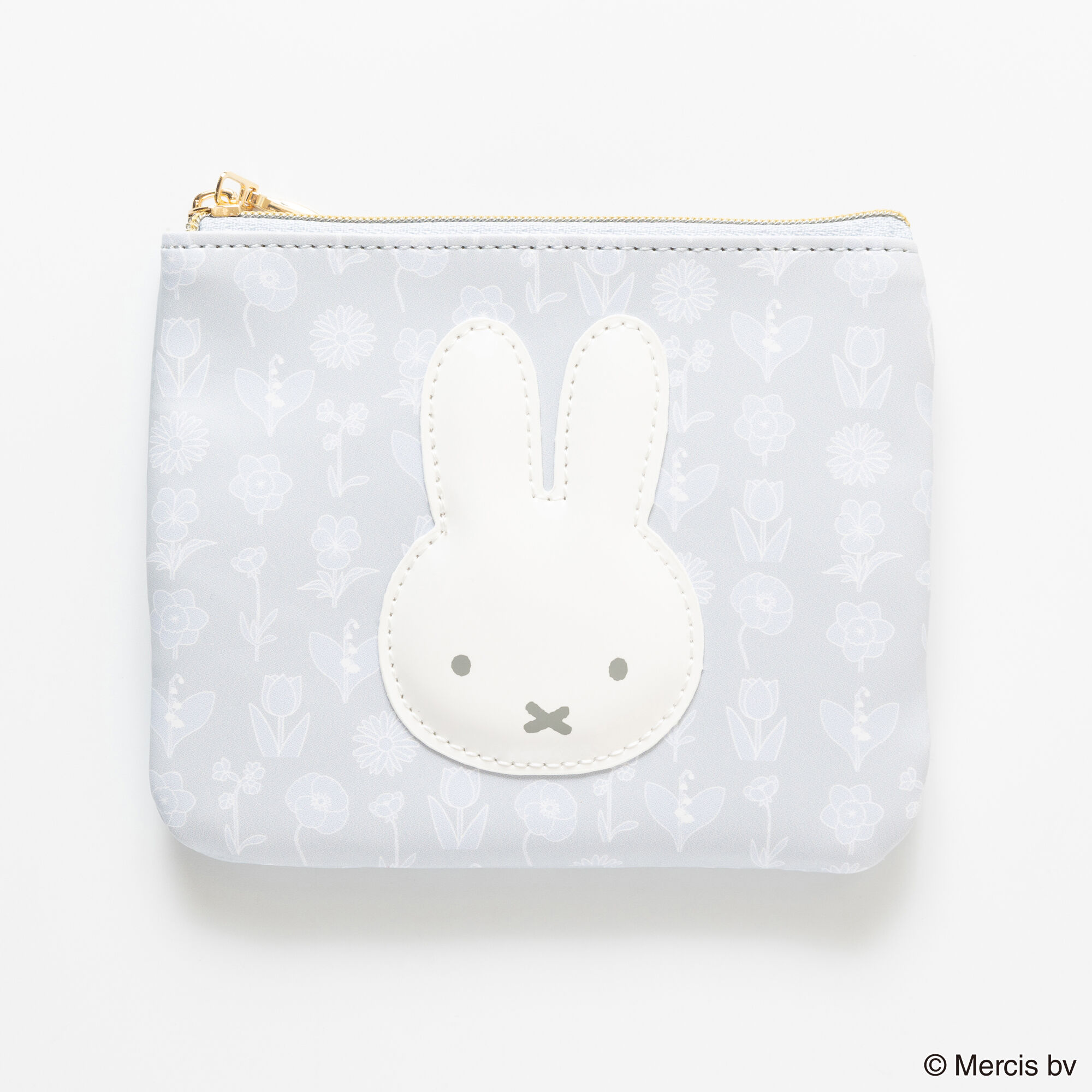 人気ファッションメンズ|【メランジェ　マガザン/Melanger Magasin】 MIFFY FLOWER APPLIQUE ティッシュポーチ