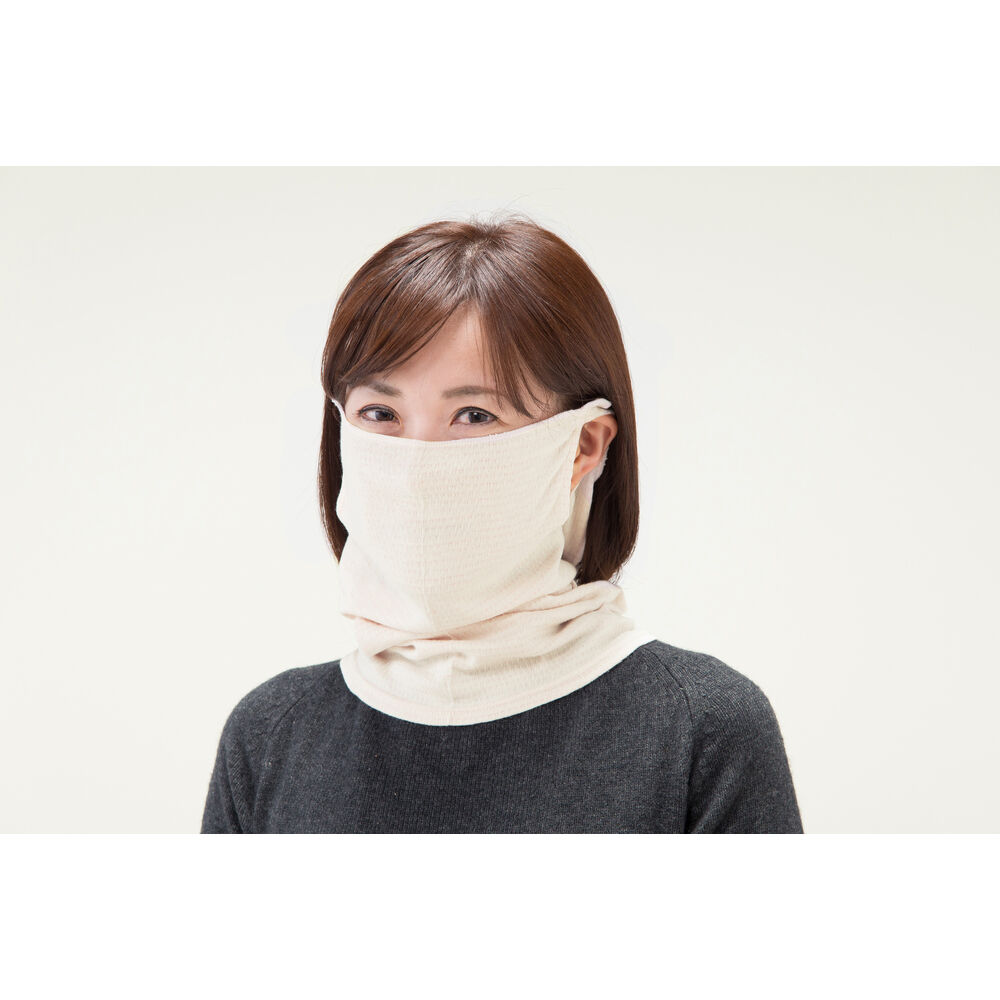 ファッションメンズお薦め|【バックヤードファミリー/BACKYARD FAMILY】 ネックウォーマー レディースシルク 通販 綿 シルク マスク ガーゼ 洗える おしゃれ あったか