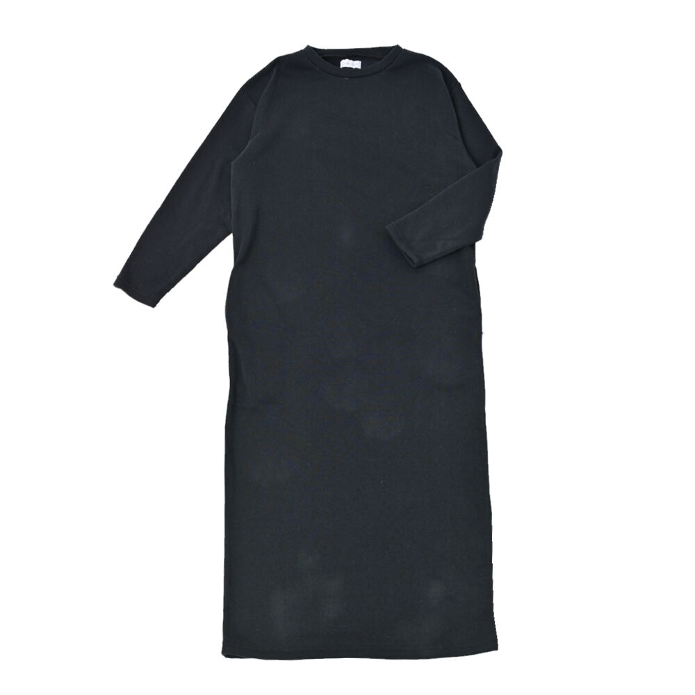 【バックヤードファミリー/BACKYARD FAMILY】 マキシ丈ワンピース 長袖 通販 ワンピース マキシ丈 マキシワンピース ロングワンピース 部屋着