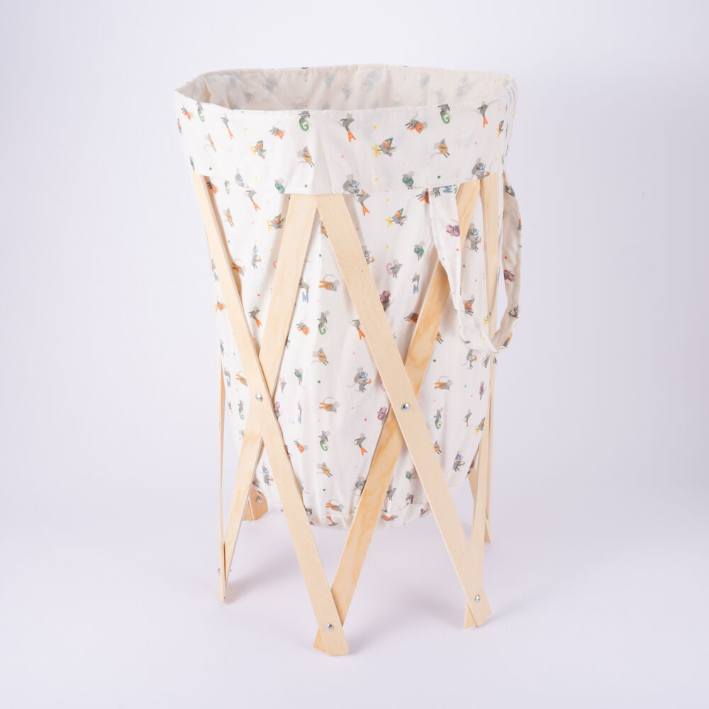 【バックヤードファミリー/BACKYARD FAMILY】 洗濯かご おしゃれ 楽天 洗濯カゴ ランドリーハンパー Leo Lionni EF-LSR03