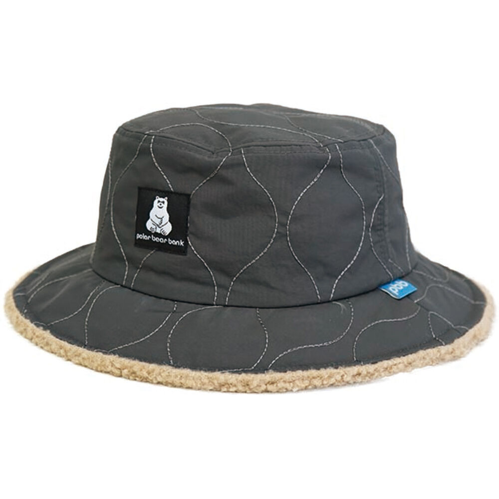 【バックヤードファミリー/BACKYARD FAMILY】 ポーラーベアバンク 帽子 polar bear bank 通販 シロクマ ボア キルティング