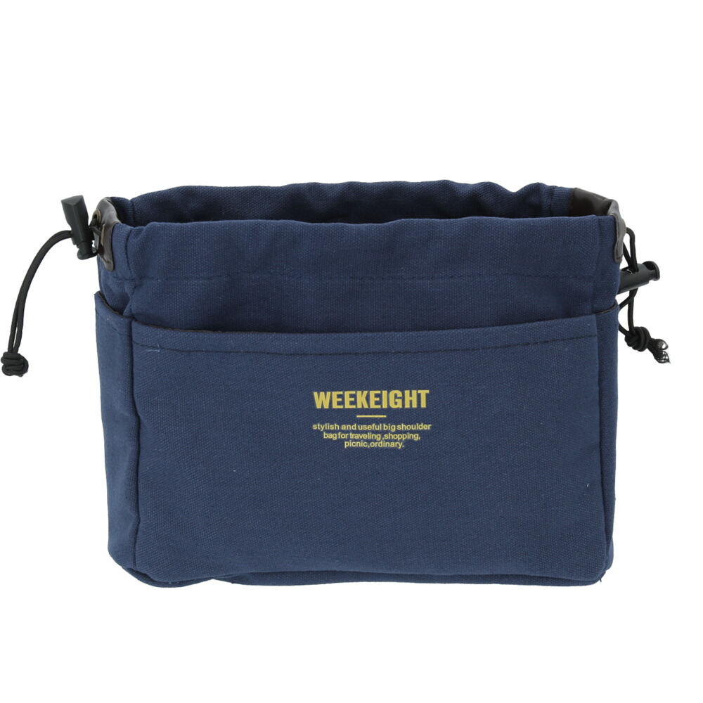 【バックヤードファミリー/BACKYARD FAMILY】 バッグインバッグ 自立 通販 大きめ ビッグサイズ 小さめ スモールサイズ 巾着タイプ キャンバス