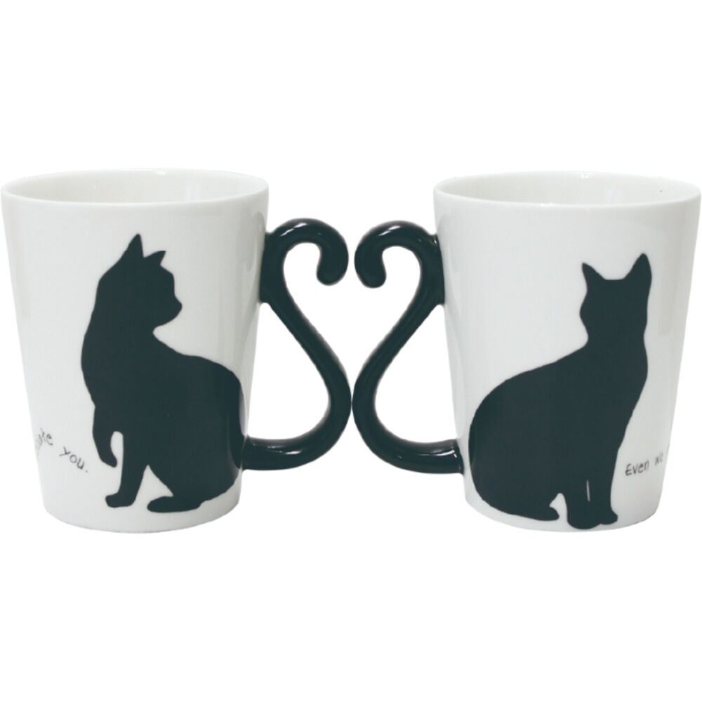 【バックヤードファミリー/BACKYARD FAMILY】 マグカップ ペア 通販 ペアマグカップ マグ カップ 猫 黒猫 ネコ コップ 300ml