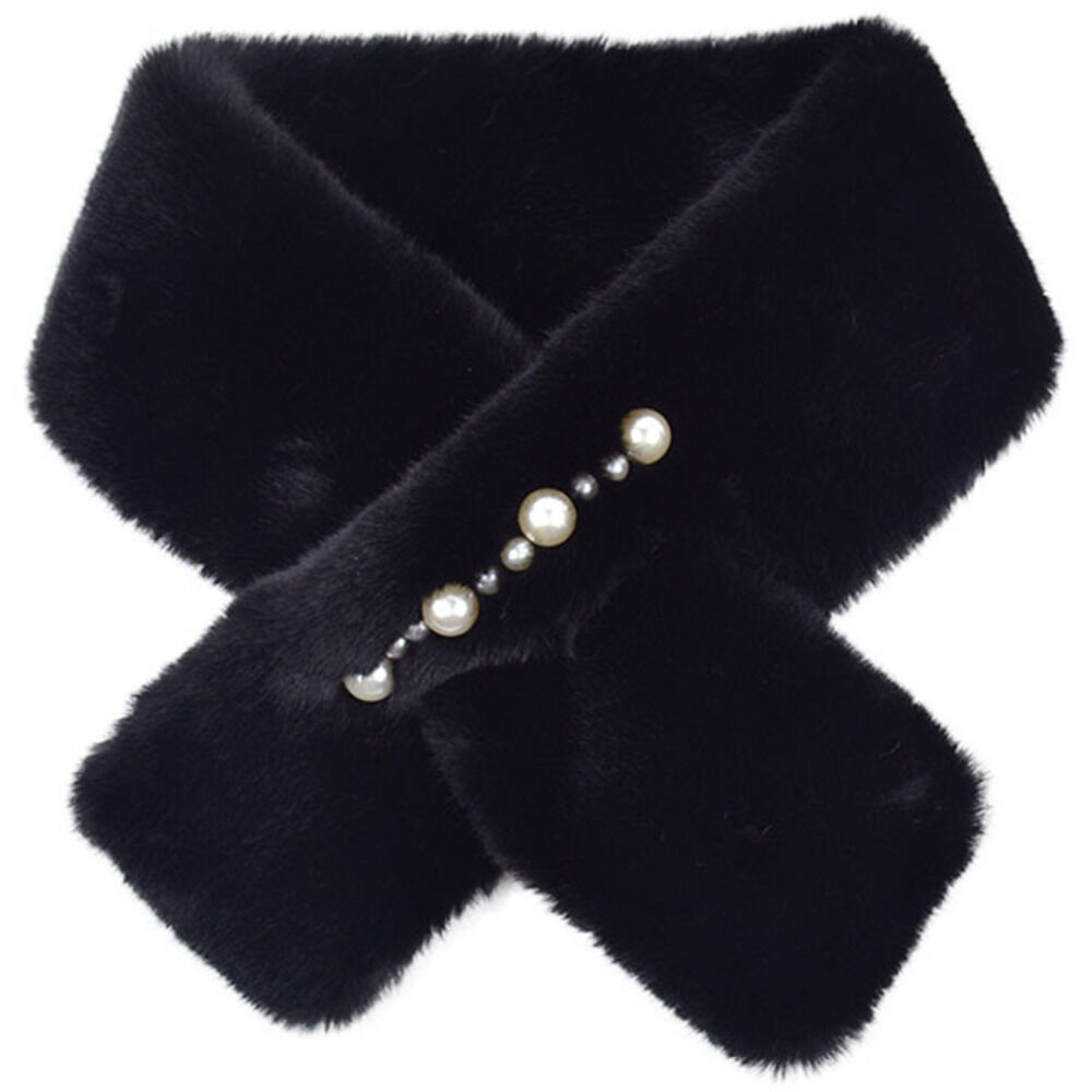 【バックヤードファミリー/BACKYARD FAMILY】 ティペット レディース ファー 通販 ミニマフラー マフラー 襟巻き 首巻き パール付 パール