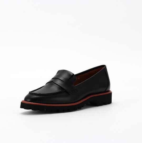 AQUA BELL ブラックローファー LSFB2556STEBLK 【本革】【防水】アクアベルローファー（銀座