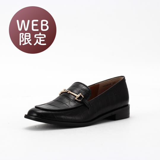 【ギンザカネマツ/銀座かねまつ】 LSFB2365SCPS1BLK 【本革】【WEB限定】ビットローファー