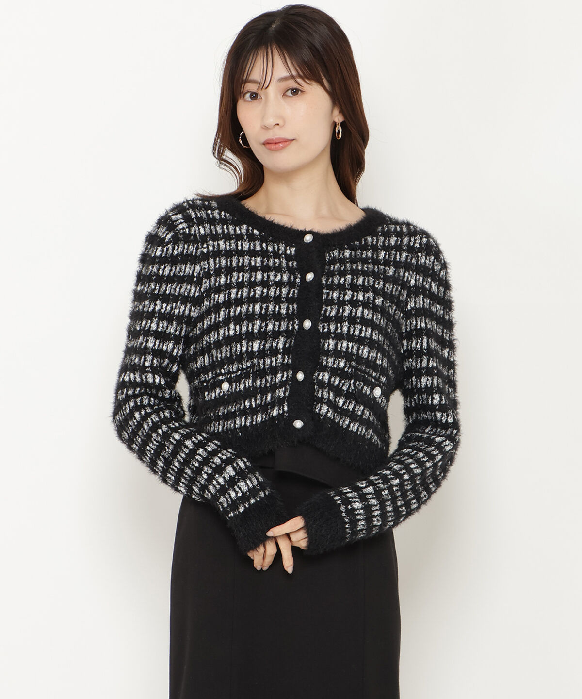 ファッションメンズなら|【アンドクチュール/AND COUTURE】 フリンジフェザーカーディガン