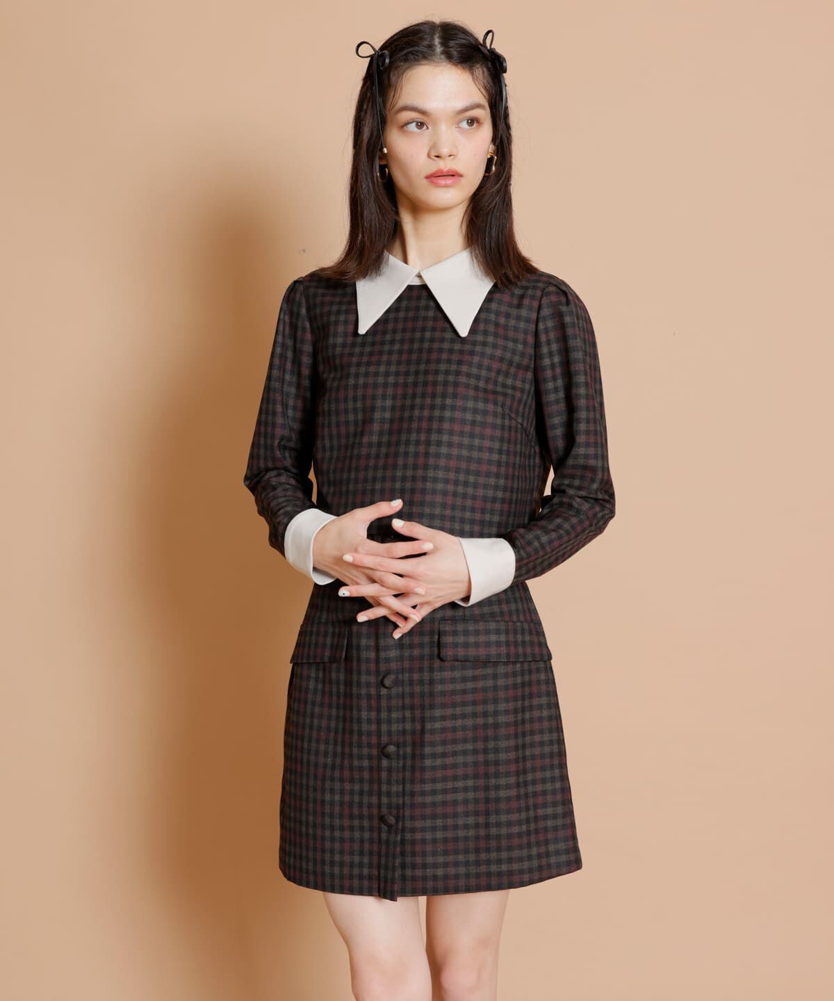 【レディアゼル/REDYAZEL】 ロンドンチェックミニスカート