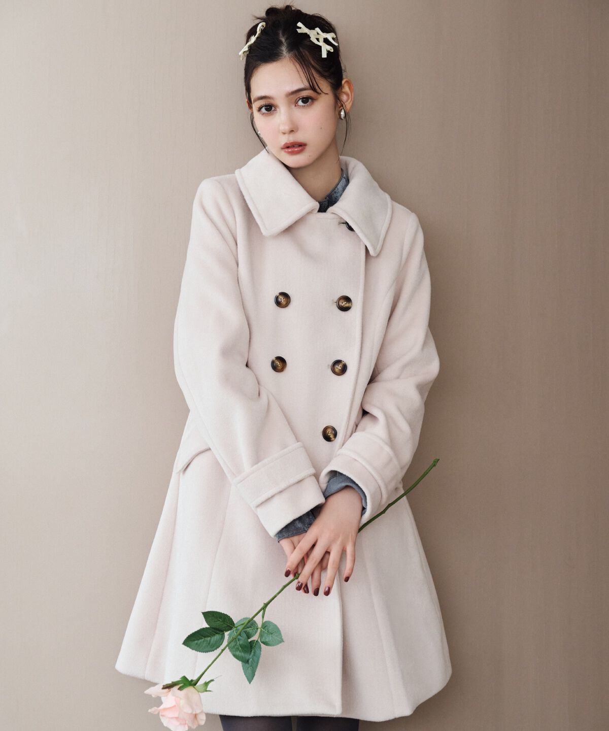 人気メンズファッション|【レディアゼル/REDYAZEL】 ウールライクダブルミドルコート