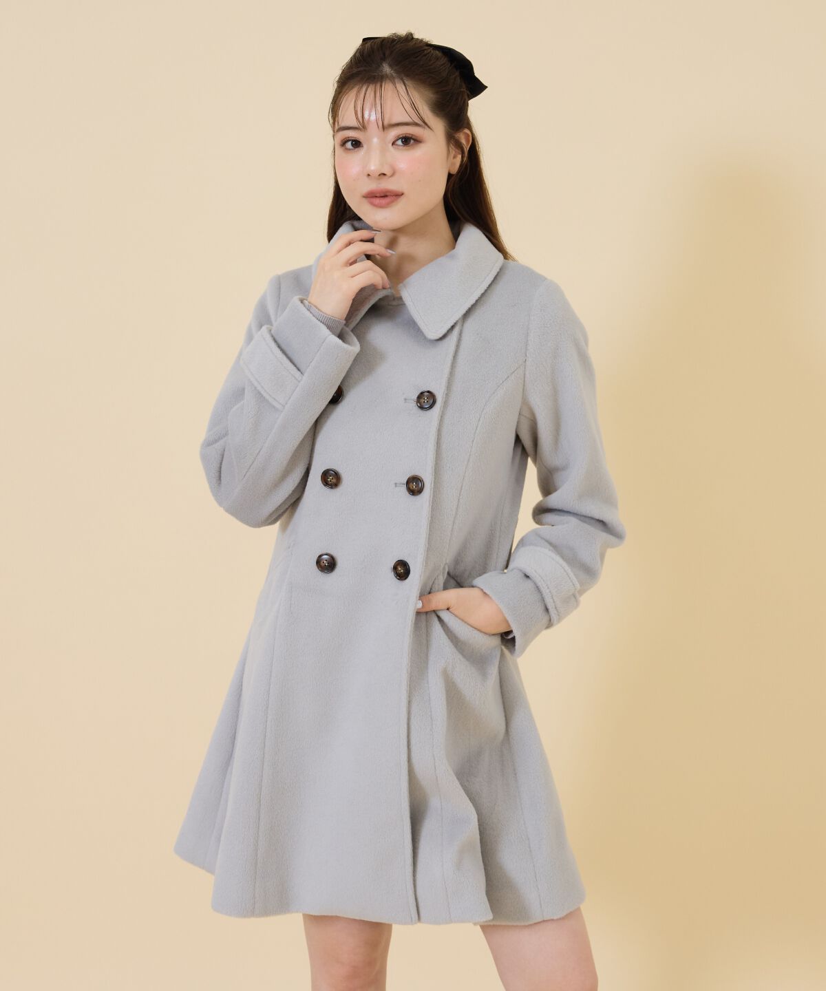 人気メンズファッション|【レディアゼル/REDYAZEL】 ウールライクダブルミドルコート