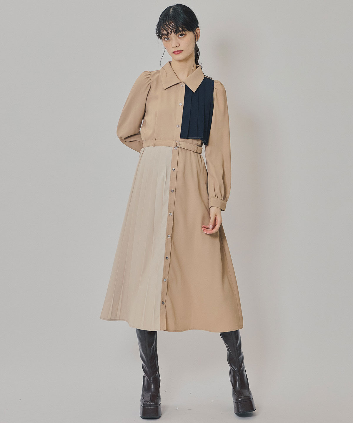 イレギュラーヘムワンピース（CELFORD）｜ルミネのファッション通販