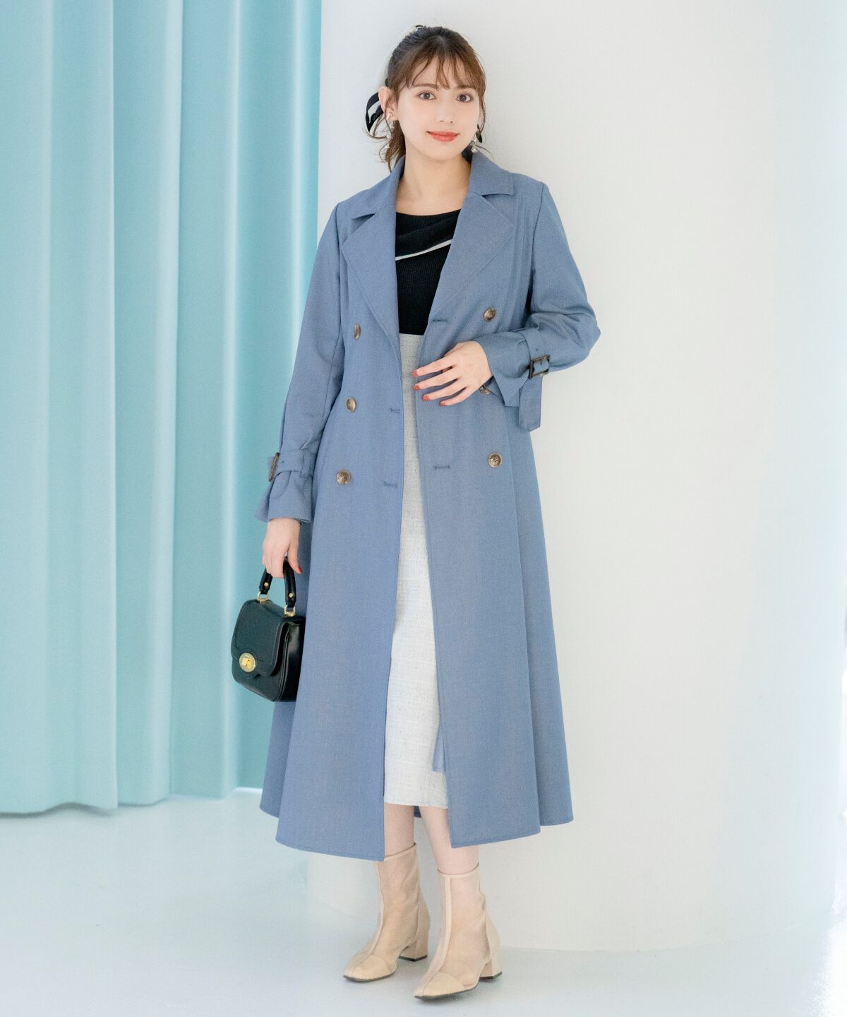 ファッションメンズお薦め|【ウィルセレクション/WILLSELECTION】 Wボタンスプリングコート