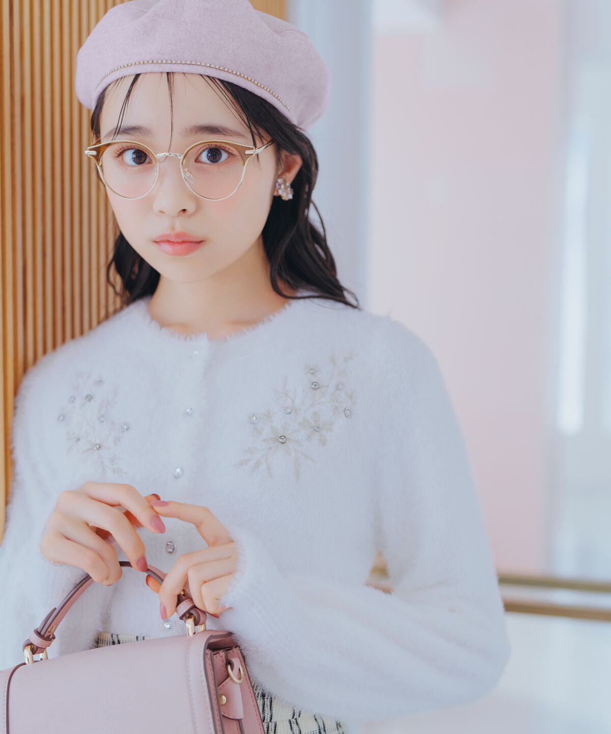 モテ系メンズファッション|【ウィルセレクション/WILLSELECTION】 ビジュー付きラメ刺繍カーディガン