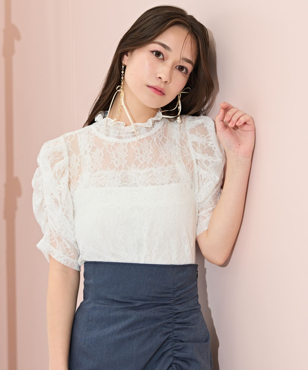 ファッションメンズなら|【ウィルセレクション/WILLSELECTION】 ハイネックレーストップス