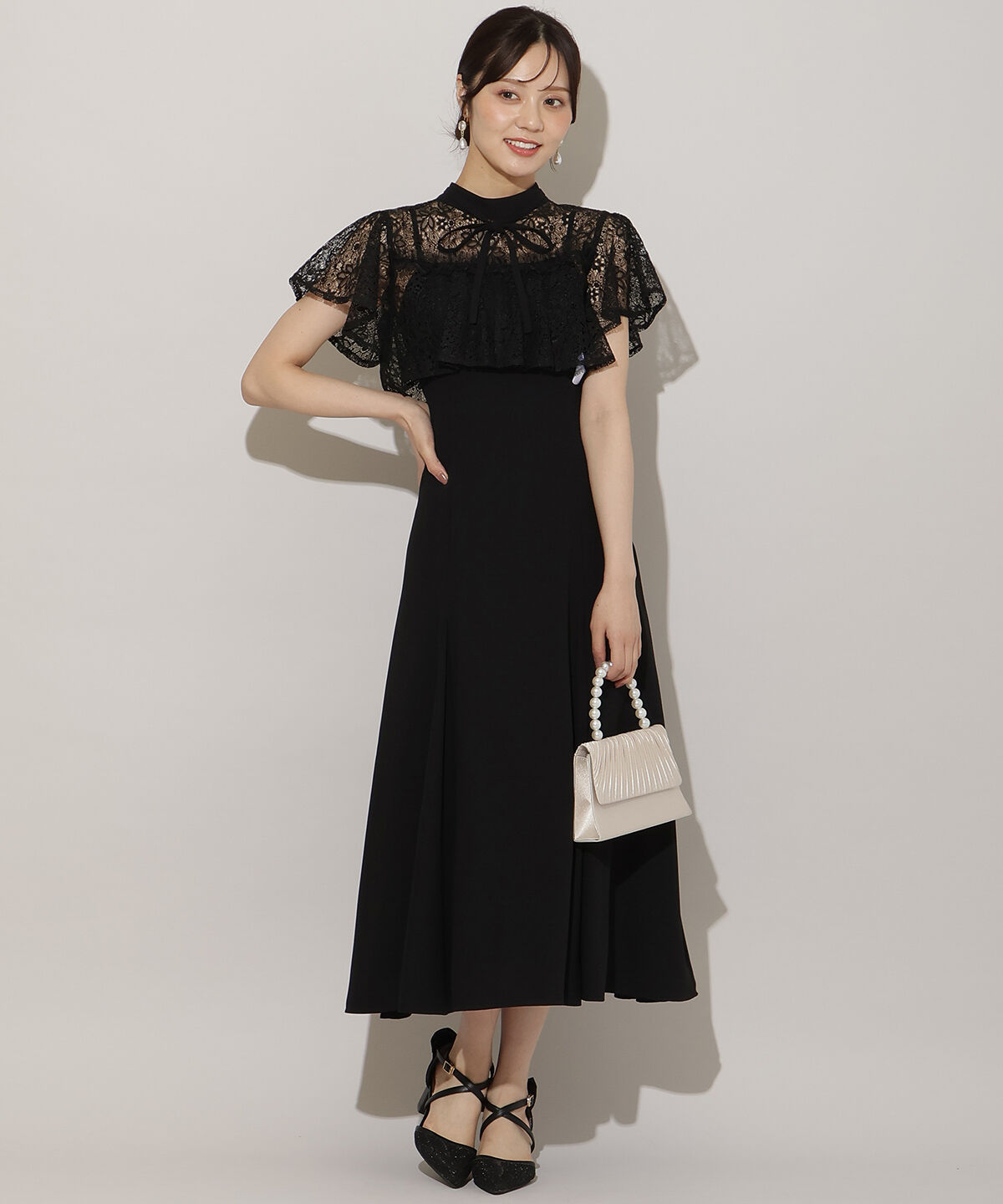 ＜ATTISESSION＞ウラケ ベアトップ ロングワンピース 38 ATTISESSION ワンピース 「ATTISESSION」ウラケ ベアトップ