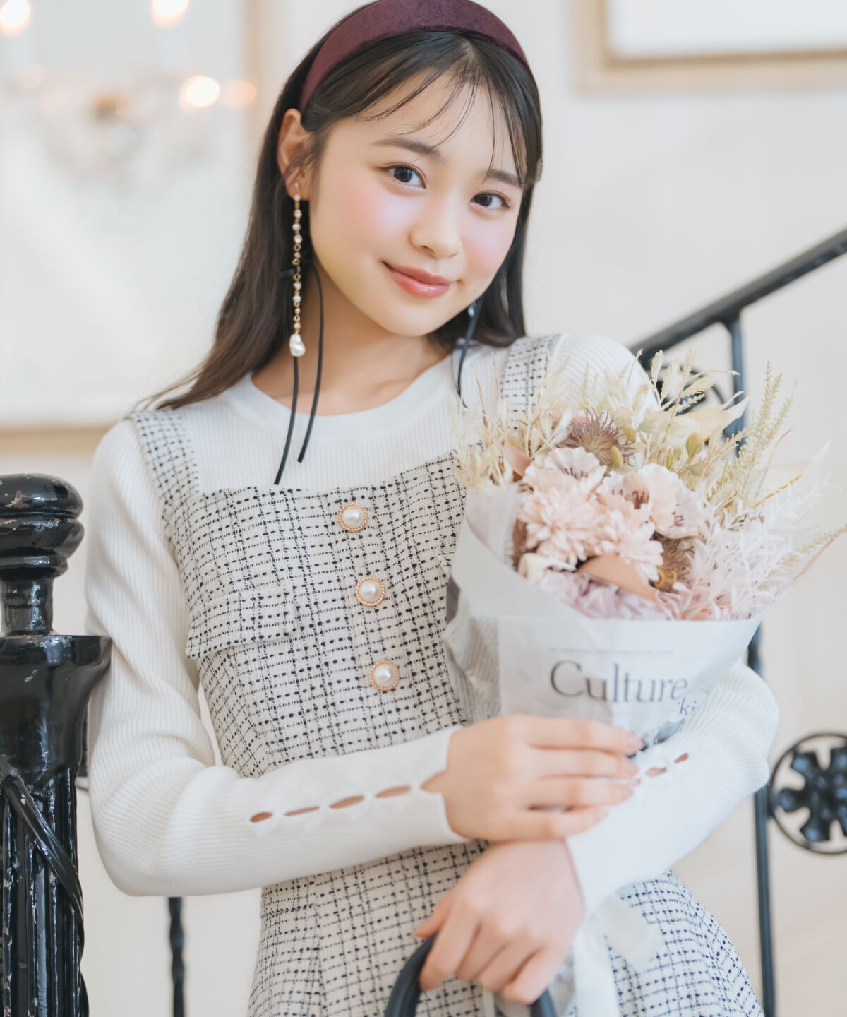 モテ系ファッションメンズ|【ウィルセレクション/WILLSELECTION】 ツイードビスチェ