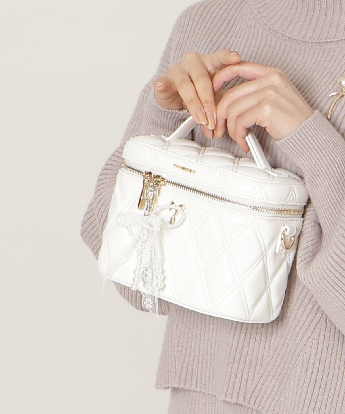 ファッションメンズお薦め|【ウィルセレクション/WILLSELECTION】 レースリボンバッグチャーム