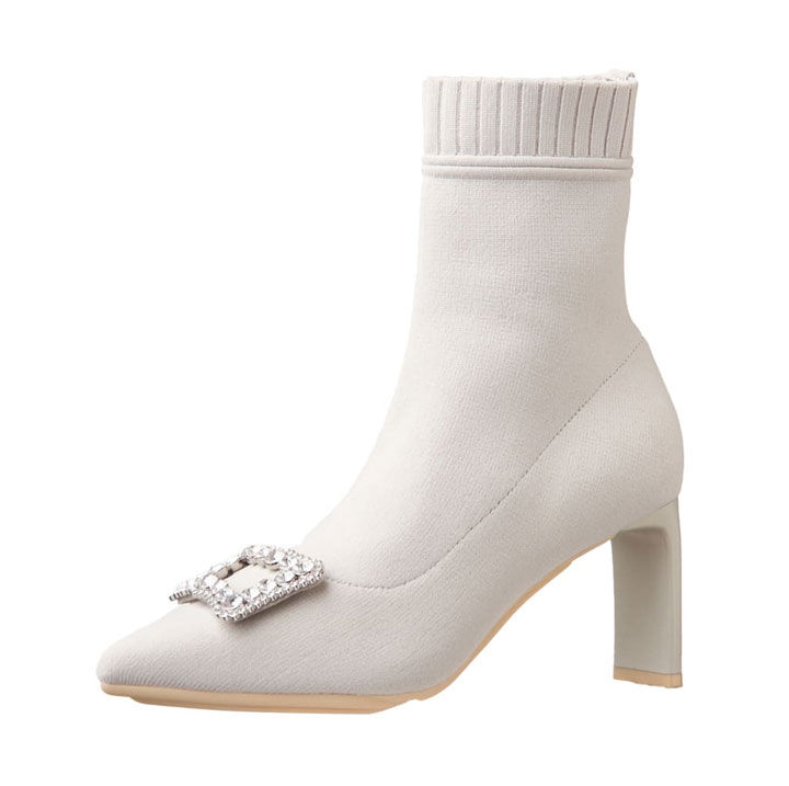 【ダイアナ/DIANA】 ニットブーツ GC67201