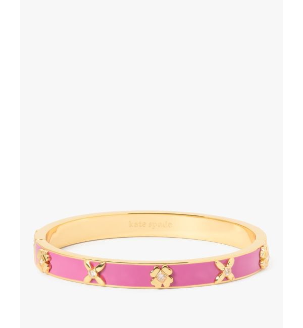 【ケイトスペードニューヨーク/kate spade new york】 ヘリテージ ブルーム ヒンジド バングル