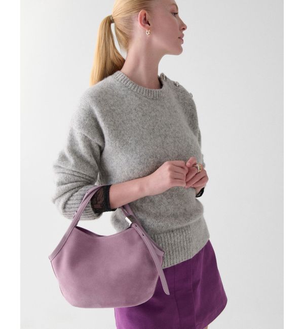 【ケイトスペードニューヨーク/kate spade new york】 デコ スエード スモール チューリップ トート バッグ