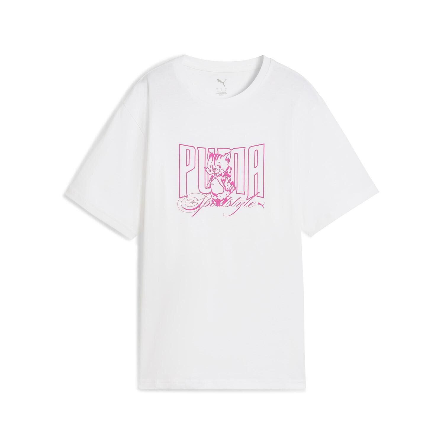 メンズファッションオススメ|【エービーシー・マート/ABC-MART】 【PUMA ウェア】W GRAPHIC KITTEN RELAXED TEE