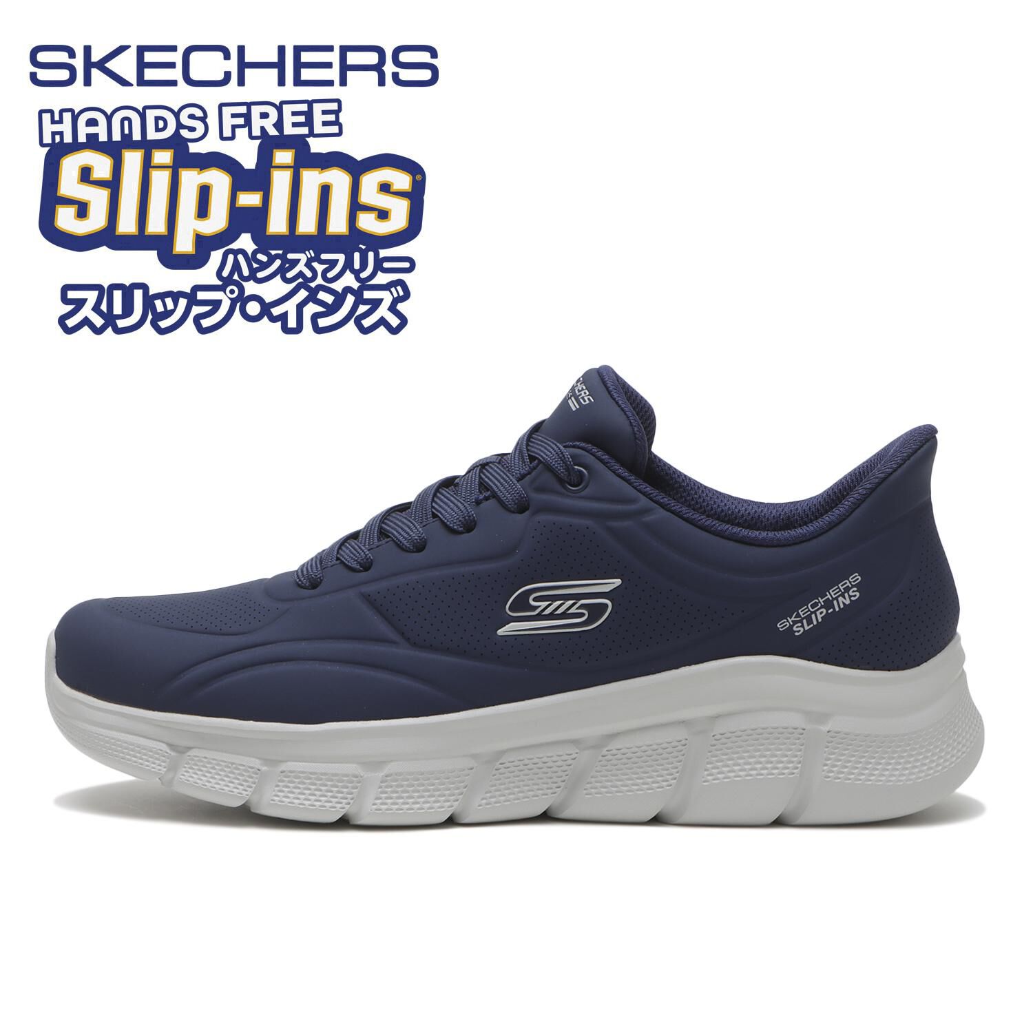 メンズファッションなら|【エービーシー・マート/ABC-MART】 【SKECHERS】BOBS B FLEX - SMOOTH EDGE