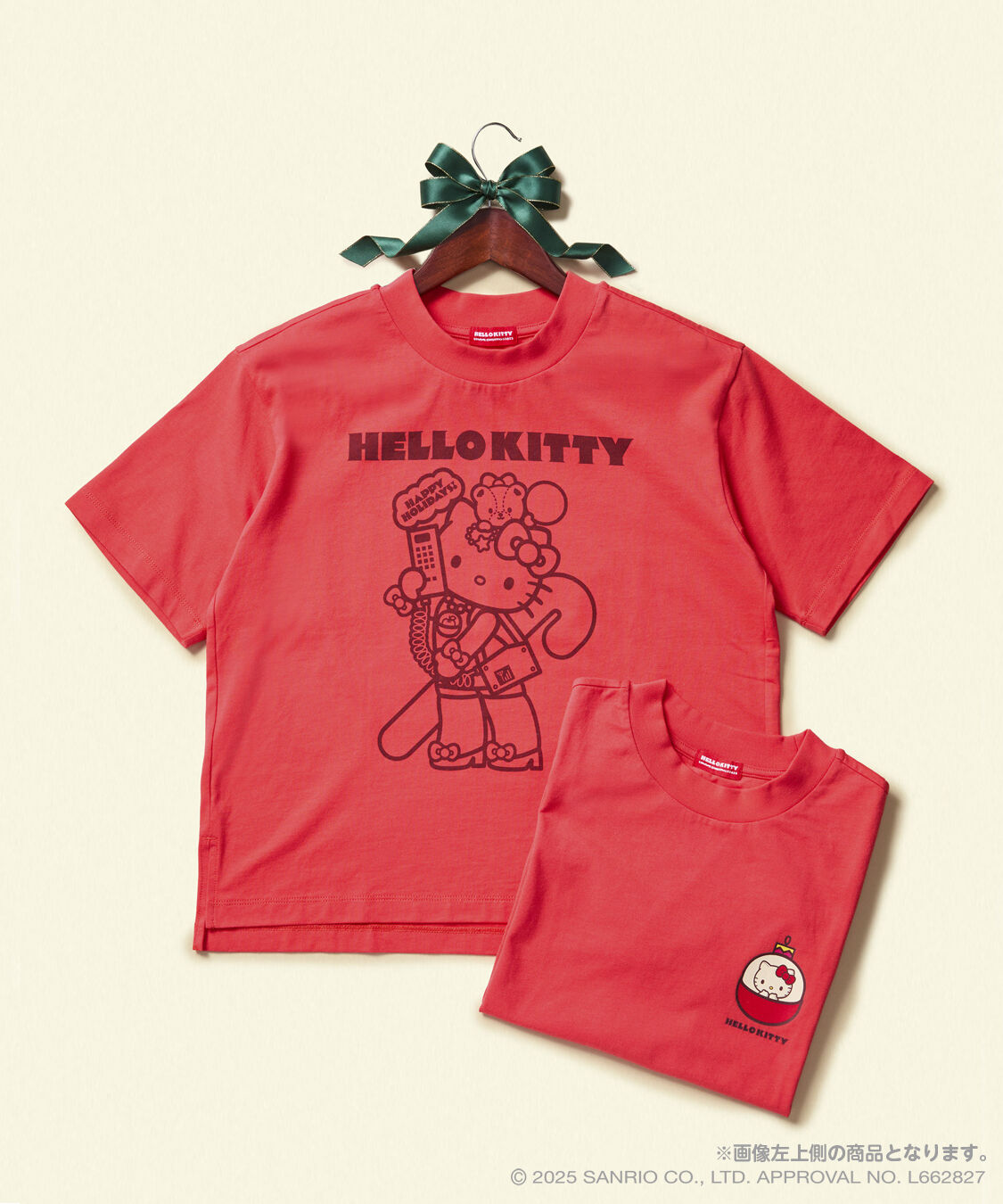 モテ系ファッションメンズ|【ルミネクリスマス×ハローキティ ポップアップショップ/LUMINE CHRISTMAS×HELLO KITTY POP UP SHOP】 Tシャツ ハローキティ