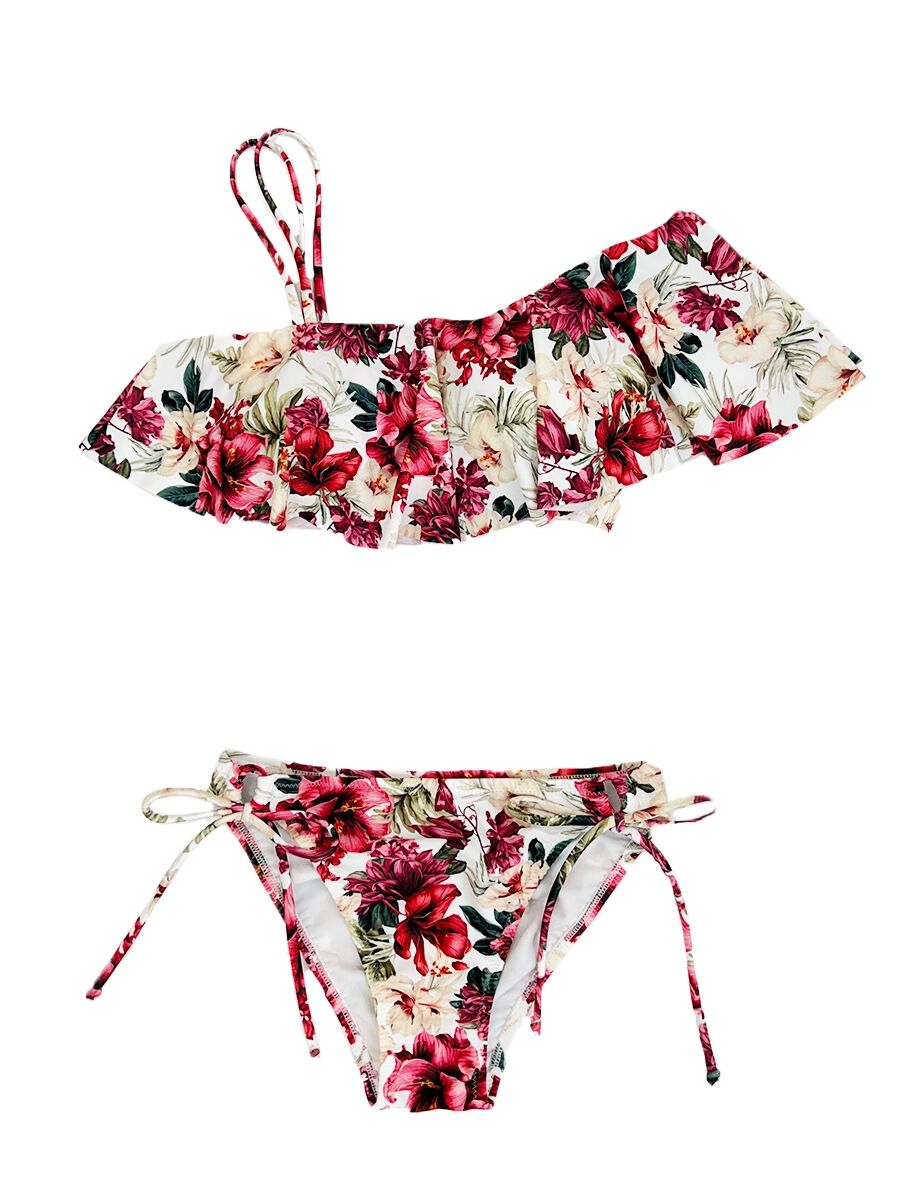 人気メンズファッション|【ピークアンドパイン/PEAK&PINE】 ミレニアムフラワーフレアワンショルダービキニ