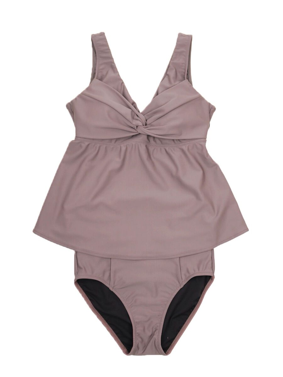 ワッフルニット素材クロス三角ビキニ（PEAK&PINE）｜ルミネの