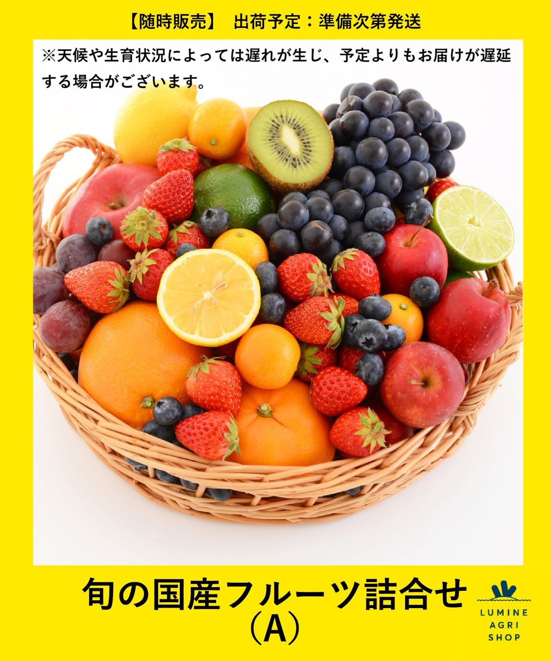 【ルミネアグリショップ/LUMINE AGRI SHOP】 旬の国産フルーツ詰合せ（A）