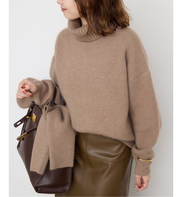 美品 CELINE セリーヌ フィービー期 カシミヤハイネック チャンキー  