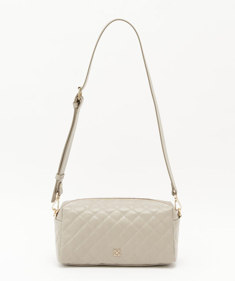 310g・本革] ソフトレザーキルティングミニショルダーバッグ｜ルミネの  