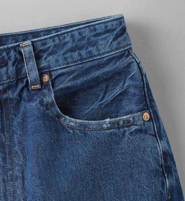 DAKOTA ストレート デニムパンツ/コバルト