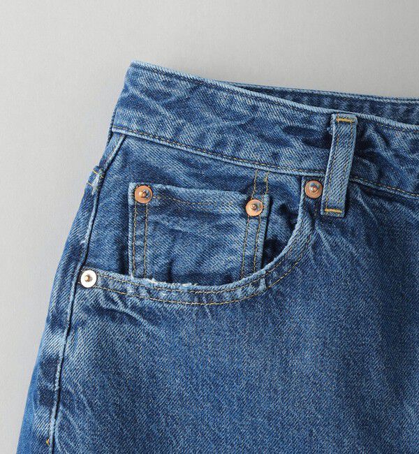 DAKOTA ストレート デニムパンツ/コバルト