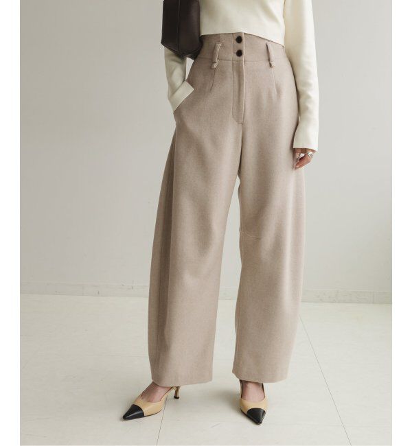 メルトンハイウエストカービィーパンツ（NOBLE）｜ルミネの  