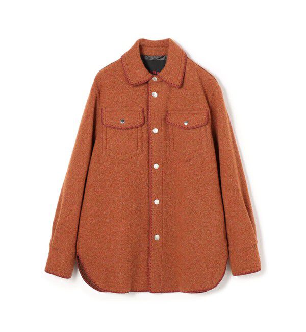 CABaN ウールフリース ステッチブルゾン