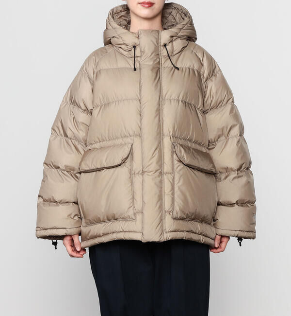 Gymphlex＊ダウンフードジャケット サイズ12 Gymphlex＊ダウンフードジャケット サイズ12 Gymphlex ダウンフード