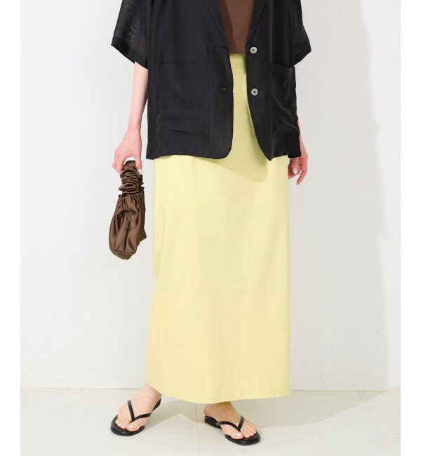 IENA/《接触冷感》トリコットタイトスカート