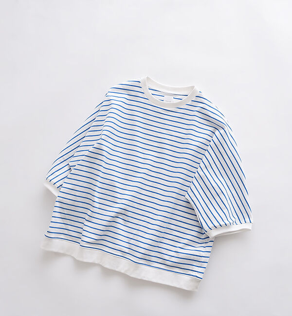 tandey caal/リリックボーダーTシャツ